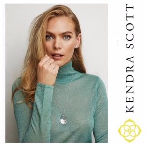 NWT KENDRA SCOTT HOROSCOPE CAPRICORN CHARM COIN NECKLACE PENDANT